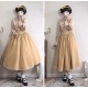 Forest Song Asterius Double Sided Long Skirt(Pre-Order/3 Colours/Full Payment Without Shipping)